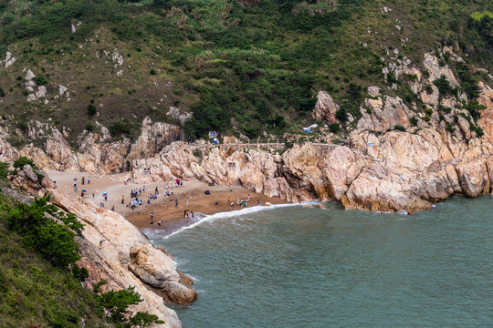 温岭石塘海边绿道