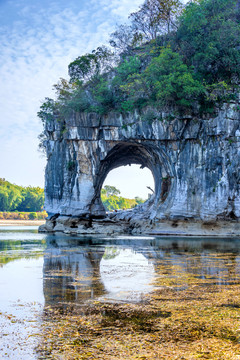 中国广西桂林两江四湖象山景区