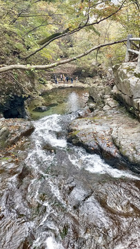 蒲石河石湖飞瀑潭