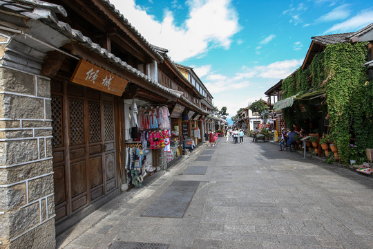 中国云南大理古城风景