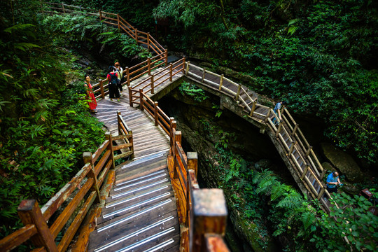 黑山谷风光