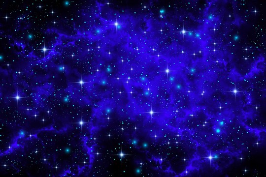 藍(lán)色星空背景