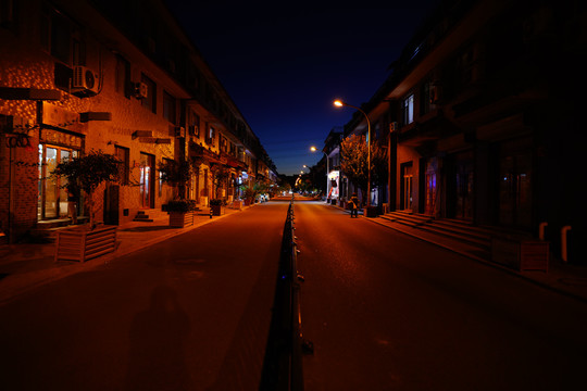 北京高碑店村夜景