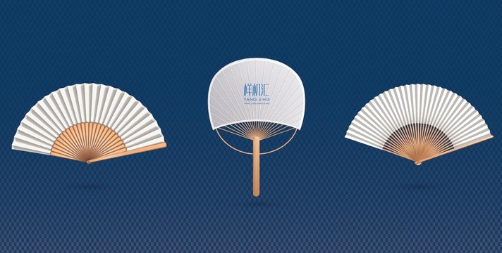 廣告扇子樣機