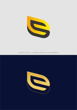 EBS葉子logo商標(biāo)標(biāo)志