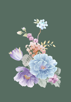 數(shù)碼印花電腦手繪