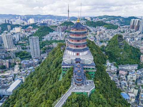 贵阳城市风光东山公园