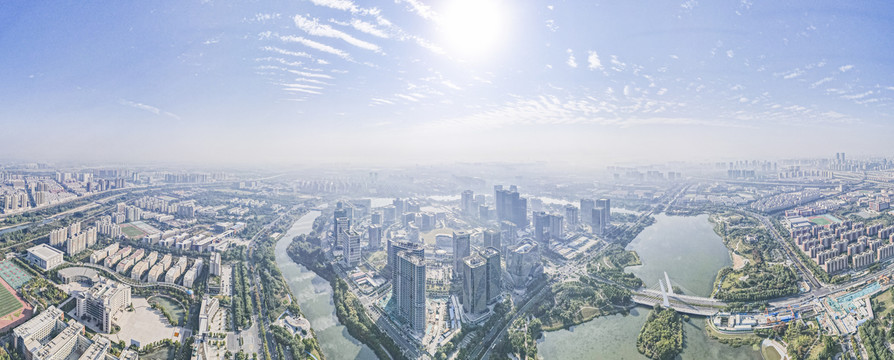 郑州城市全景