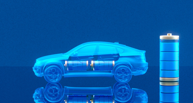 3D渲染新能源汽车