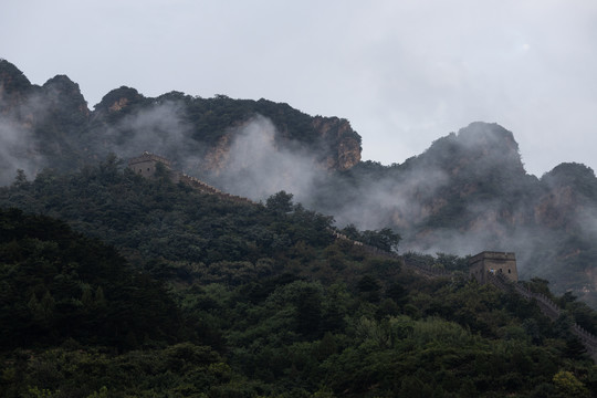 黃崖關長城云海