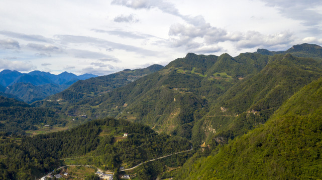 大坪村山村