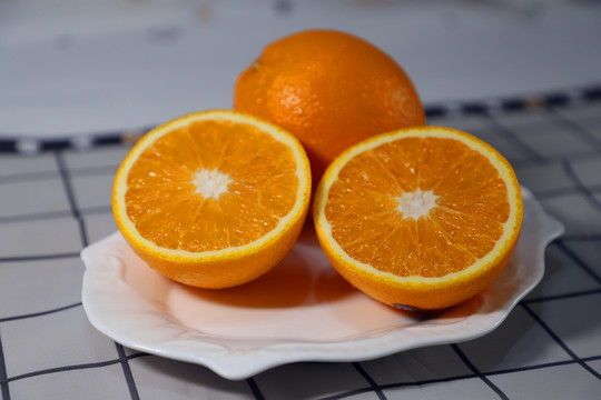 橙子特写
