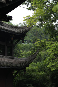 青灯古寺寺庙古建筑