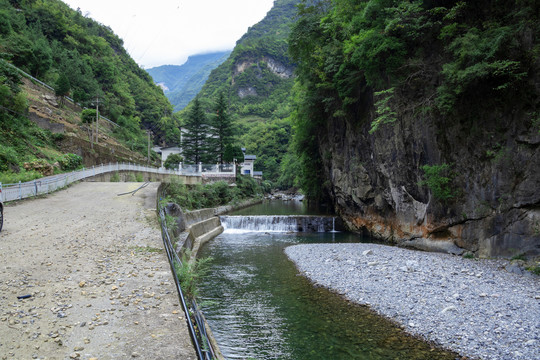 重庆巫山当阳大峡谷风光