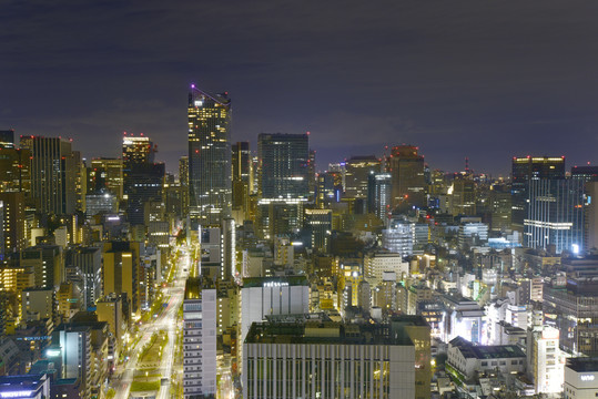 东京城市夜景