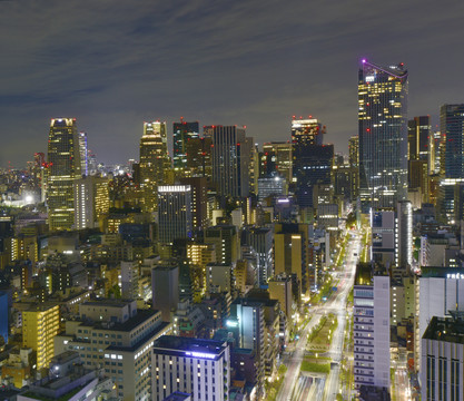 东京城市夜景