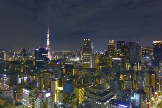 东京城市夜景