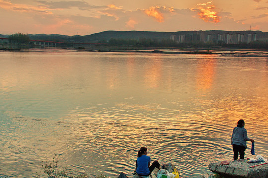 汉江浣溪沙