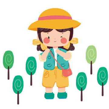 原創(chuàng)手賬貼紙素材可愛兒童