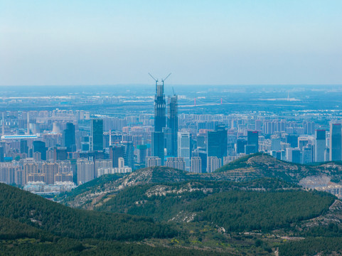 济南都市全景