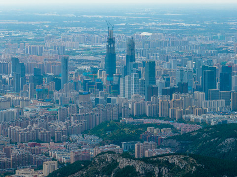 济南都市全景