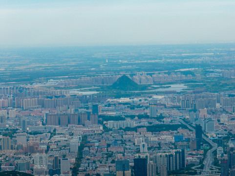 济南都市全景