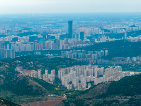 济南都市全景