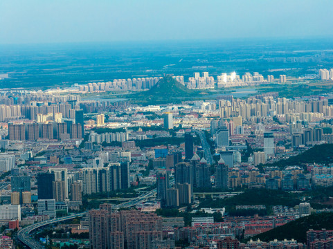 济南都市全景