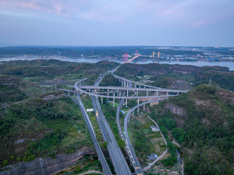 高速公路立交桥