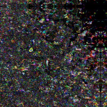 藍色幾何地毯