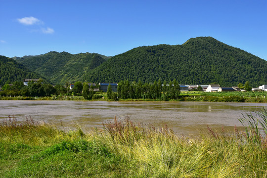 洮河风光