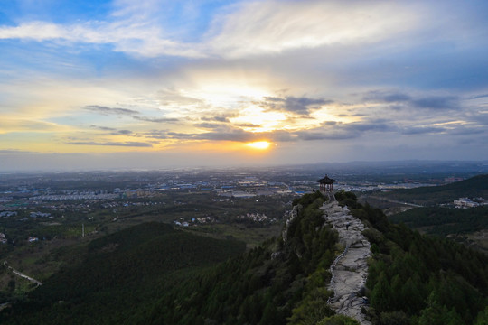 山东青州云门山风光