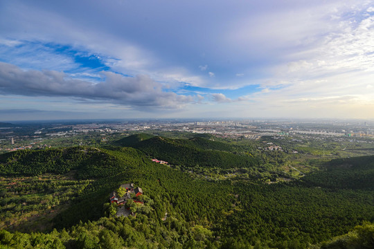 山东青州云门山风光