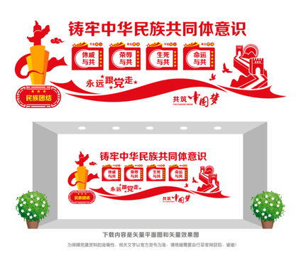 民族團結(jié)文化墻