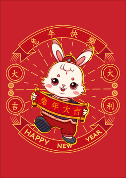 兔年插畫