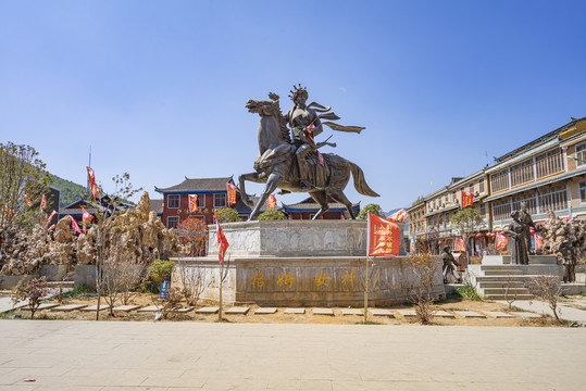 泸沽湖格姆女神