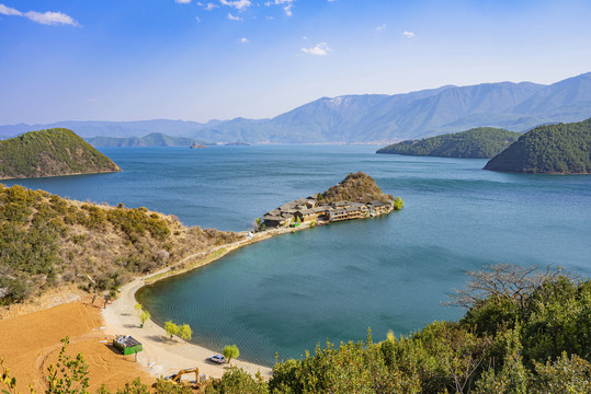 泸沽湖里格半岛