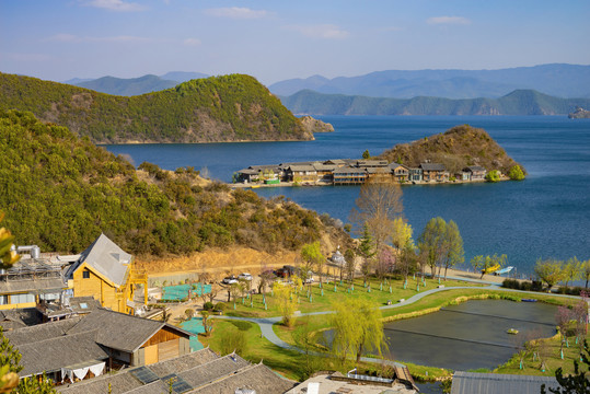 泸沽湖里格半岛