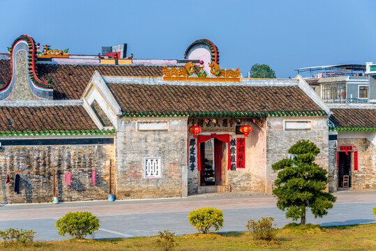 中国广西贺州临贺故城罗氏宗祠