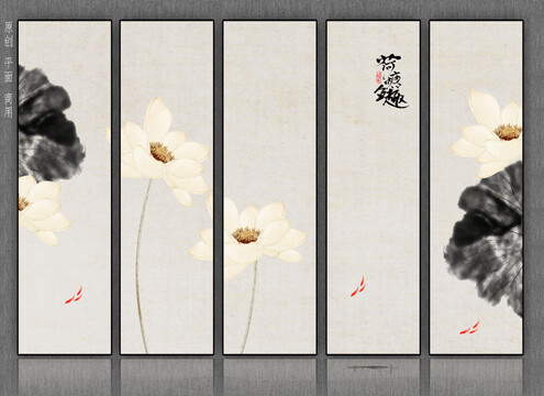 禪意荷花