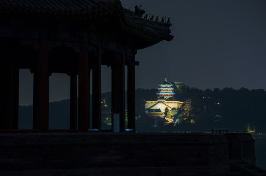 佛香阁夜景