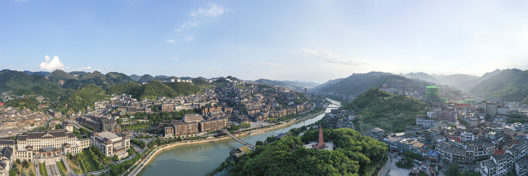 茅台镇全景