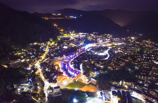 西江千户苗寨夜景