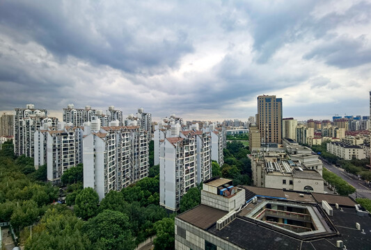上海住宅区建筑风光