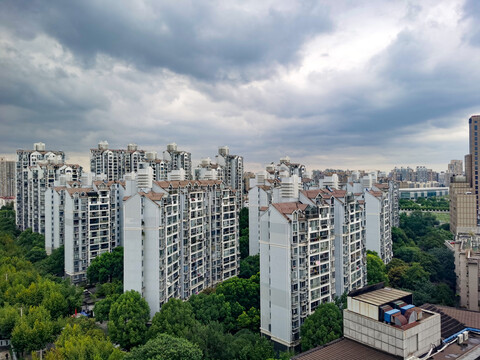 上海住宅区建筑风光