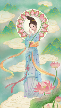 蓮花花神