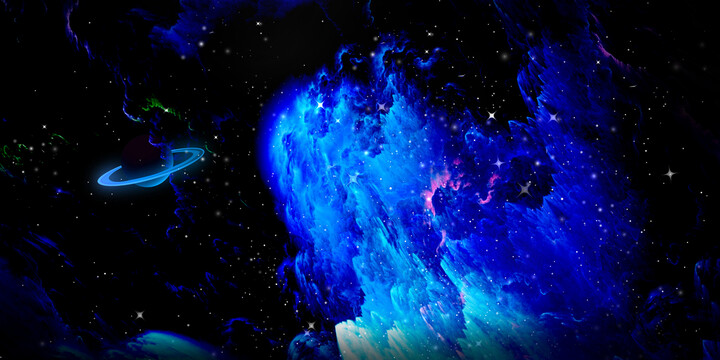 藍(lán)色星空