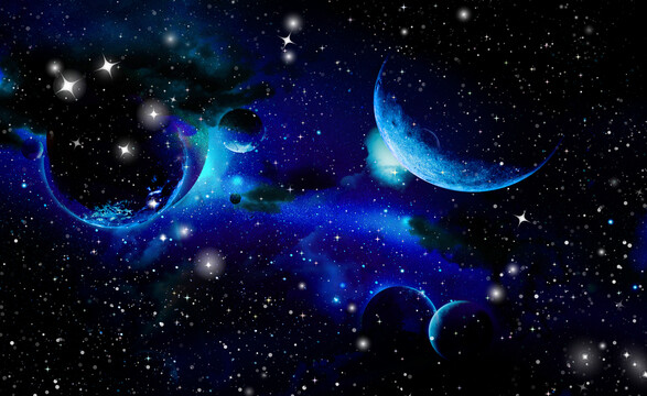 藍(lán)色星空