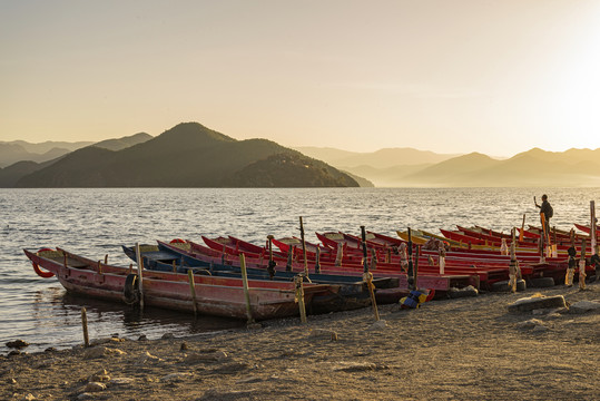 泸沽湖风光