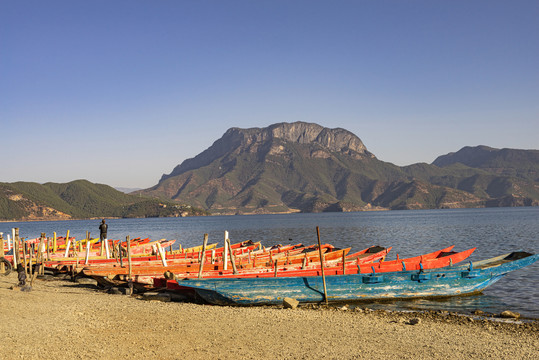 泸沽湖风光